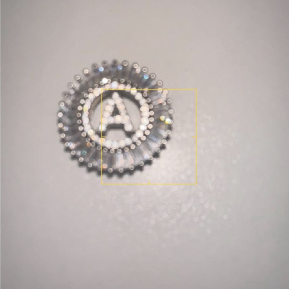 A silver pendant